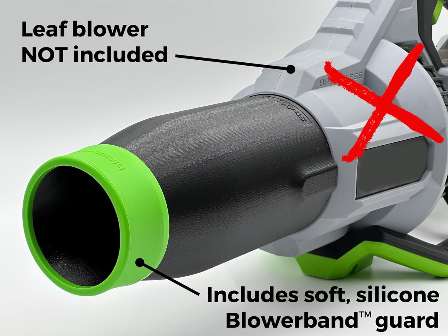 Stubby Nozzle Co. STUBBY® Car Drying Nozzle for EGO Leaf Blowers (765, 670, 650, 615, 580, 575, & 530 CFM Models) - New Generation