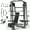M4-Black/Weight Bench-FID, variant on Mikolo Smith Machine Home Gym, 2200 lbs Power Rack Cage with Cable Crossover, Smith Cage with Ultimate Home Package