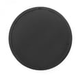 thumbnail image 5 of Black Round Mango Wood Frame Wall Mirror D20 Inch Transitional Decor for Bathroom Entryway, 5 of 15