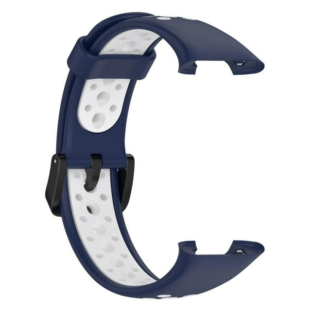 Correas de repuesto compatibles con Xiaomi Band7 Pro, pulsera de silicona suave y transpirable para reloj inteligente, Color Dual