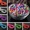 thumbnail image 2 of U8MO Wholesale 6mm Opaque Smooth Round Spacer Loose Glass Beads DIY Jewelry Findings-#0 Random Mixed-300pcs, 2 of 5