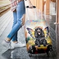 thumbnail image 3 of Welcome Spring Fairy Cocker Spaniel in Flower Meadow Travel Luggage Cover Cockers Dog Lover Gifts Suitcase Dust Protective Decor - 13002, 3 of 5