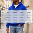 thumbnail image 3 of cllios Half Zip Hoodies for Men with Zippered Front Pocket Drawstring Long Sleeve Casual Hooded Pullover Sweatshirts, 3 of 9