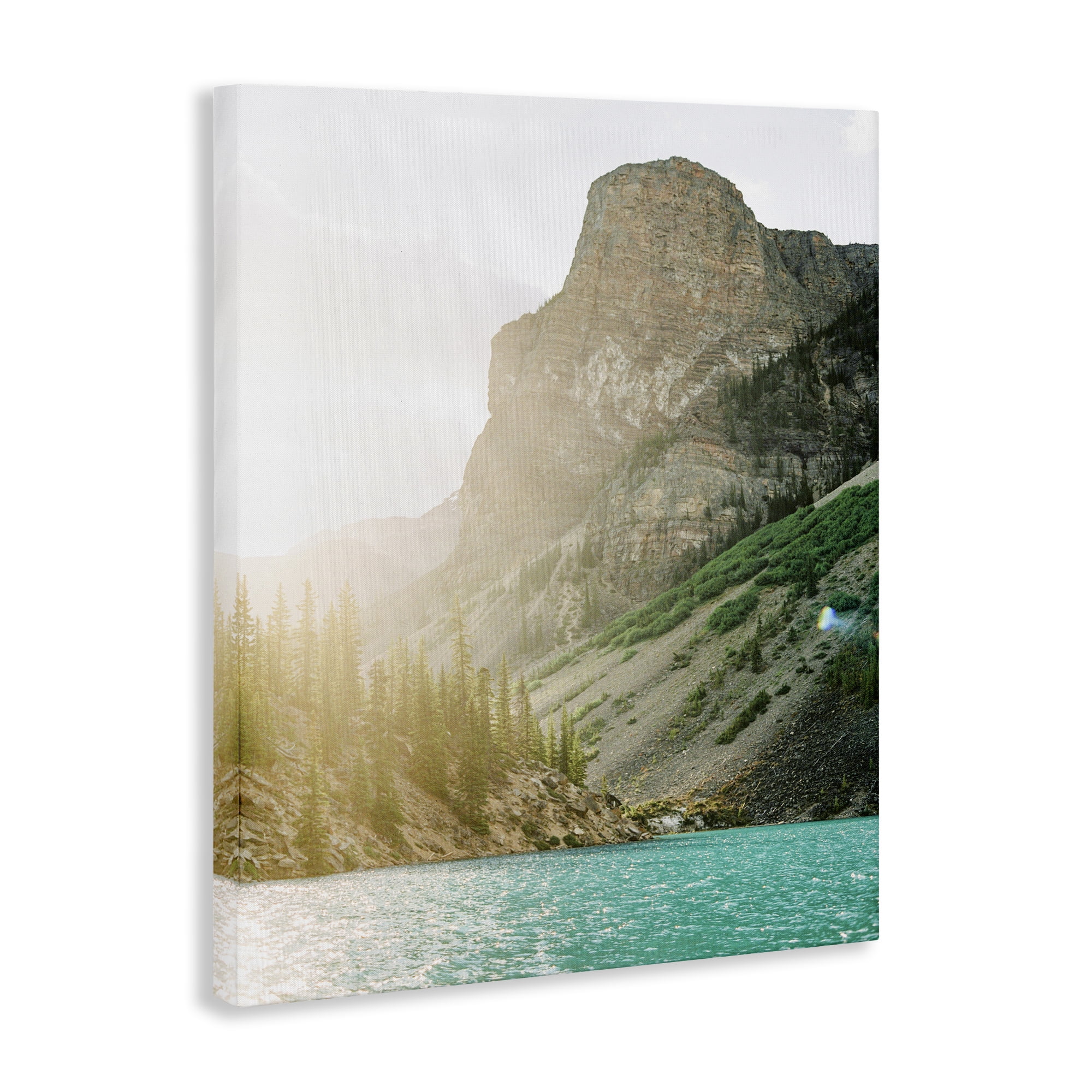 Stupell Industries Sunlit Hills Peak Landscape Photography Gallery Wrapped Canvas Art Print Wall Art, 16 x 20