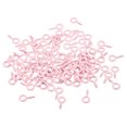 thumbnail image 1 of 500uds Pequeño Tornillo Ojo Pasadores Ganchos Mini Ojales Tornillos Roscados, 5x10x1,2mm Autorroscante Tornillo para Joyería Fabricación Accesorios Bricolaje Artesanía, Claro Rosa Unique Bargains alfileres de ojo para hacer joyas, 1 of 5