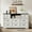 White, variant on EnHomee 9 Drawers Dressers for Bedroom Wood Dresser&Chest of Drawers,Dark Rustic Oak