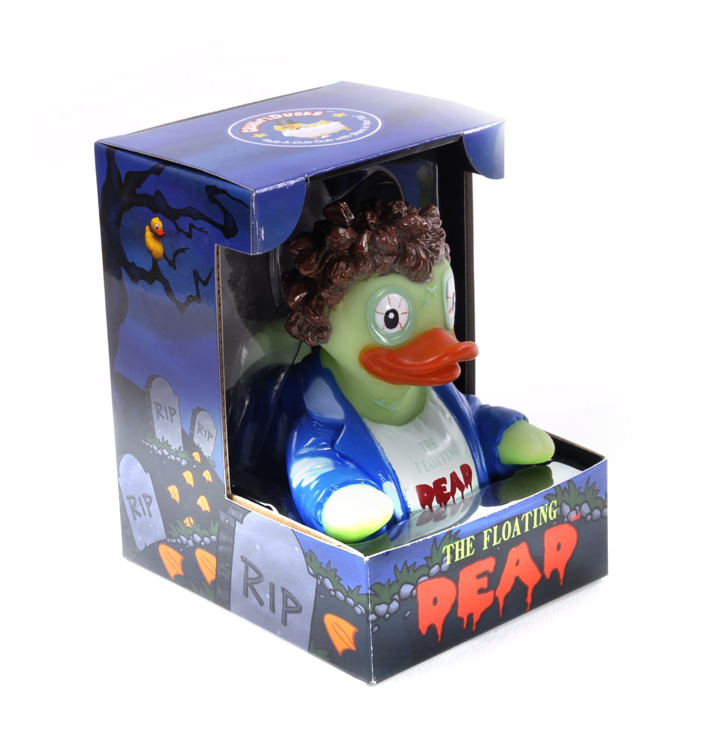 Celebriducks the Floating Dead Zombie Rubber Duck