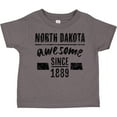 thumbnail image 3 of Inktastic North Dakota Awesome Since 1889 Boys or Girls Toddler T-Shirt, 3 of 5