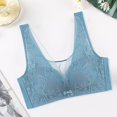 thumbnail image 2 of Women's Fashionable Casual Light Sexy Adjustable Lace Cup Less Rim Less Vest Style Thin Cup Bra, 2 of 8
