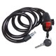 thumbnail image 1 of Kuymtek Cable Bobina Acero Antirrobo Universal Candado Bicicleta Candado Motocicleta Con Llave, 1 of 6