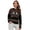 Black, variant on Arlun Women's Funny Christmas Sweaters Long Sleeve Round Neck Knit Pullover Tops Cute Reindeer Tree Snowflake X-Mas Holiday Loose Cozy Sweater White S