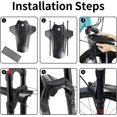 thumbnail image 4 of 2 pcs Mountain Bike Fender Mtb Mudguard Front and Rear Bicycle Fender for Bicycle Mudguard, Adjustable Mtb Mud Guard 2024, 4 of 6