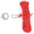 thumbnail image 2 of Imán De Salvamento En Aguas Profundas Imán De Pesca Rojo, Accesorio De Hardware De Imán De Elevación, Búsqueda De Pesca En Ríos Para La Caza Submarina Del Tesoro Camping ANGGREK 12345678, 2 of 8