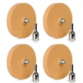 thumbnail image 1 of Paquete de 4 Removedores de Calcomanías de Rueda de Borrador de 3,5 Pulgadas, Removedor de Adhesivo de Rueda de Borrador con Adaptador, Rueda de Borrador de Goma para Taladro, 1 of 6