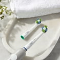 thumbnail image 2 of Equate EasyFlex Flossing Bacteria Defense Electric Toothbrush Replacement Heads, 2 Count, 2 of 9