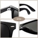 thumbnail image 5 of Gafas de sol Joopin Trendy Square Polarized UV400 negro/azul, 5 of 6