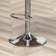 thumbnail image 4 of Red Velvet Upholstered Swivel and Height-Adjustable Barstools / Suitable for Outdoor Bars in Summer, 4 of 6