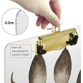thumbnail image 4 of FMSHPON Cool Dino Paw Clipboard Hardboard Wood Nursing Clip Board and Pull for Standard A4 Letter 13x9 inches, 4 of 5