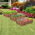 thumbnail image 2 of Amijoy Raised Garden Bed, 46" x 24" x 16" Wooden Planter Box with 4 Drainage Holes, Raised Garden Bed for Vegetables, Flowers, 2 of 8
