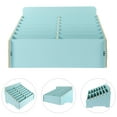 thumbnail image 4 of Caja de almacenamiento para teléfono celular Organizador de teléfono celular Soporte de almacenamiento de teléfono de escritorio Caja de madera para teléfono móvil, 4 of 5