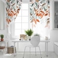 thumbnail image 5 of Vintage Leaves Blackout Curtains for Bedroom, Summer Botanical Pastoral Watercolor Thermal Insulated Kitchen Drapes with Grommets, Light Blocking Window Treatment, 2 Panels 52" x 54", 5 of 7