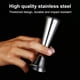 thumbnail image 4 of Toystoory Cóctel Bar Jigger Design Japonés Acero inoxidable Taza medidora Jigger Double Spirit Bartender 4 colores Plata, 4 of 6
