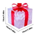 thumbnail image 2 of Xihbxyly Cajas de Regalo Navideñas, Juego de Decoración Led Brillante, Diseño de Copos de Nieve, Hermoso Centro de Mesa Navideño, Decoración Festiva para El Hogar, Reuniones Familiares, Anidadas para, 2 of 2