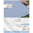 thumbnail image 6 of Pure Light Blue Beach Towels Oversized Super Absorbent, Simple Solid Color Lightweight Bath Towel Quick Dry Sets For Bathroom/Pool/Rv Camping/Beach Play/Gym Room/Picnic 23"x47", 6 of 8