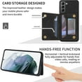 thumbnail image 3 of For Samsung Galaxy S22+ 5G Line Card Holder Phone Case, 3 of 9