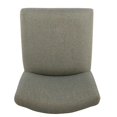 thumbnail image 2 of Fabric Upholstered Wooden Counter Height Stool with Nail Head Trim Accent, Light Gray- Saltoro Sherpi, 2 of 8