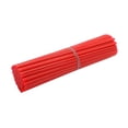 thumbnail image 1 of Eigraketly 72 Uds 17CM bicicleta motocicleta suciedad decoración Motocross rueda radios envolturas llantas pieles diámetro 0,6 cm fundas protectoras Ciclismo rojo Eigraketly OD2876-09, 1 of 6