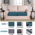thumbnail image 2 of Super Stretch Stylish Cushions Covers/Furniture Cover Spandex Jacquard Small Checked Pattern Super Soft Slipcover Washable Individual, 2 of 8