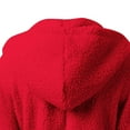 thumbnail image 6 of IROINNID Shearling Jacket for Women Solid Winter Autumn Warm Zip Closure Jacket with Pocket Hooded Shearling Coat,Red, 6 of 6