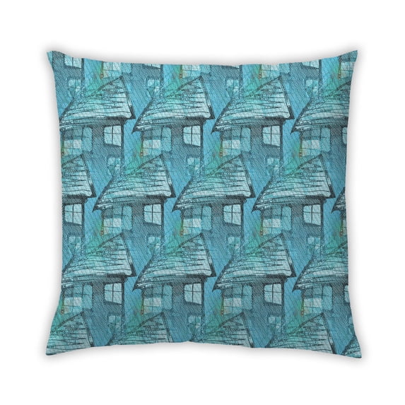 Ahgly Company Indoor Square Contemporary Throw Pillow, 18 inch by 18 inch