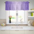 thumbnail image 5 of Valances for Windows Rod Pocket Short Curtain for Bathroom Living Room Bedroom 1 Panel 42x12in, 5 of 9