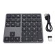 thumbnail image 2 of Teclado Numérico Inalámbrico, Teclado Numérico De 35 Teclas Con Receptor, Teclado Numérico BT5.0 BT3.0 Inalámbrico Resistente De 2,4G Para Teléfono Inteligente De Escritorio, 2 of 7