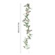 thumbnail image 3 of Guirnalda de flores artificiales de rosas de seda | Guirnalda floral colgante artificial | Decoración de techo o pared | Vegetación realista para decoración de bodas, fiestas y hogares, 3 of 6