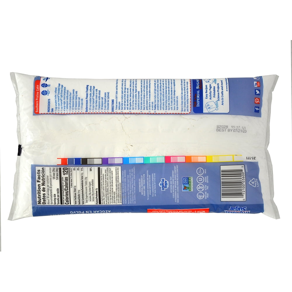(2 pack) Imperial Sugar 10X Powdered Sugar, 32 oz