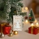 thumbnail image 4 of Letrero de Madera con Forma de Alce, Colgante de Peluche Hueco, Cuadrado, Impreso, para Decoración de Árbol de Navidad., 4 of 6