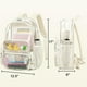 thumbnail image 3 of Mochila transparente CAMTOP de PVC resistente transparente de 17 pulgadas, 3 of 9