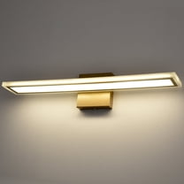 Clarksville LED Gold Bathroom Vanity Light Brass Wall Sconce 4000k