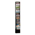 thumbnail image 2 of Durham 401-08 Steel 23 Contour Pocket Vertical Literature Rack, Black, 2 of 3