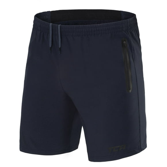 Tca Mens Elite Tech Lightweight Running Or Gym Training Shorts With Zip Pockets - Night Sky Xx-Large