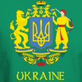 thumbnail image 3 of CafePress - Ukraine Coat Of Arms Dark T Shirt - Men's Classic Graphic Cotton T-Shirt, 3 of 4