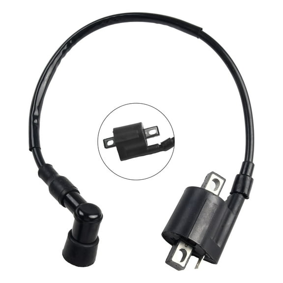 Black Motorcycle Ignition Coil For ATVs Scooters 50 70 110 125 150 200 250cc
