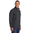 thumbnail image 4 of Sport-Tek Sport Wick Stretch 1/2 Zip Pullover-S (Charcoal Grey), 4 of 6