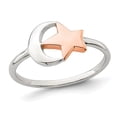 thumbnail image 1 of Sterling Silver Moon And Star Ring, 1 of 4