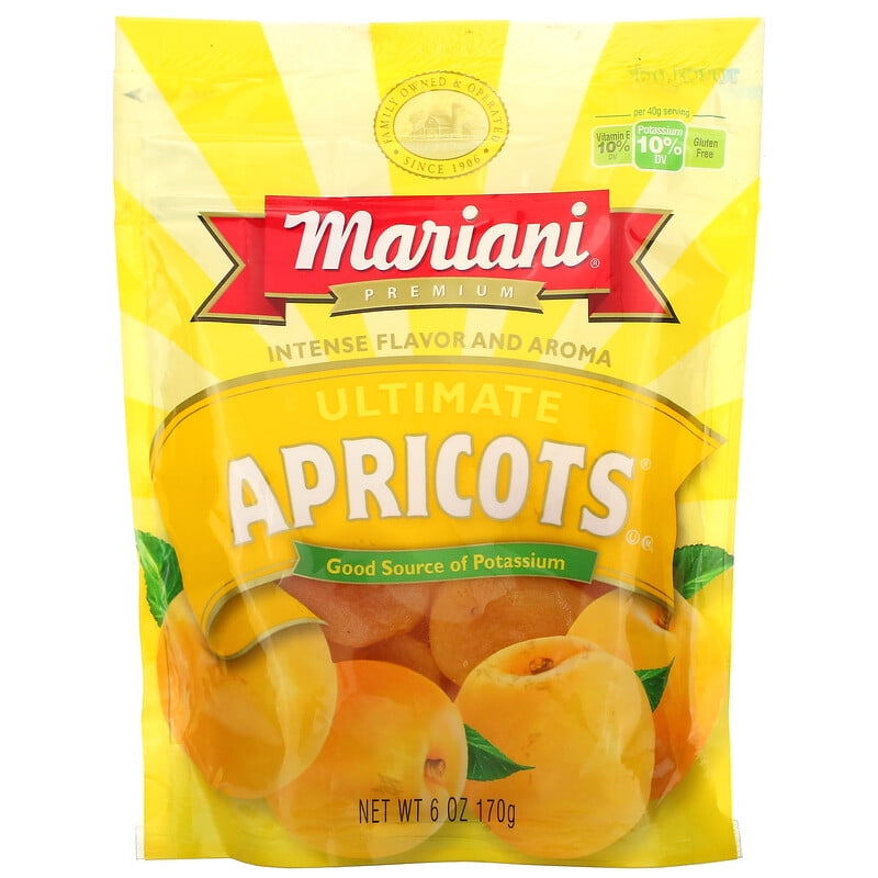 Mariani Dried Fruit Premium Ultimate Apricots 6 oz (170 g)