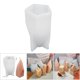 thumbnail image 4 of Moldes de velas irregulares 3D para hacer velas, moldes de silicona para adornos de resina 88x86x174mm, 4 of 9