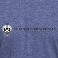 thumbnail image 3 of CafePress - Triangle Coat Of Arms Wordmark T Shirt - Mens Tri-blend T-Shirt, 3 of 4